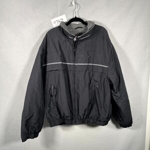 Pacific Trail Windbreaker Performance Cropped Jacket Black Vented